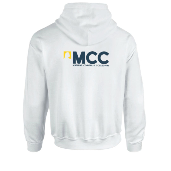 MCC Kapucnis pulóver - fehér M